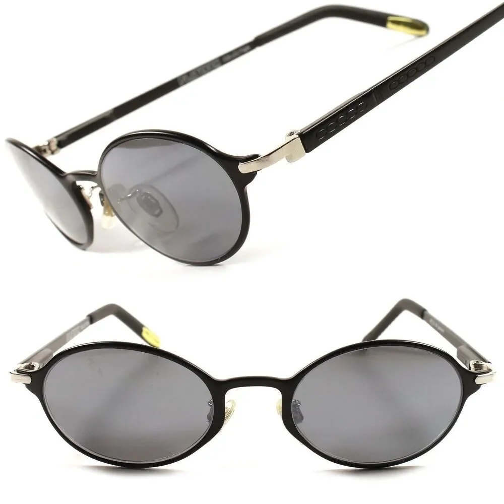 Old School Classic Vintage 80's Mens Womens Oval Round Frame Sunglasses F32